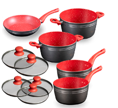 Kit Kit 10 Peças Redsilver
