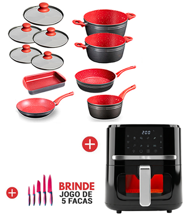 Kit Combo Família com RedFryer Redsilver